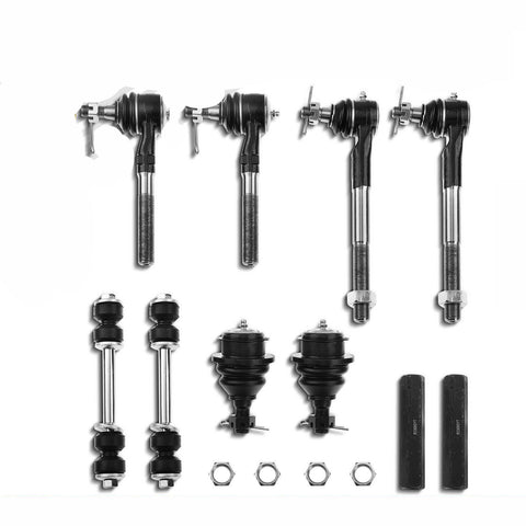 10x Front Stabilizer Bar Link & Inner Outer Tie Rod End Kit for Ford F-150 F-250