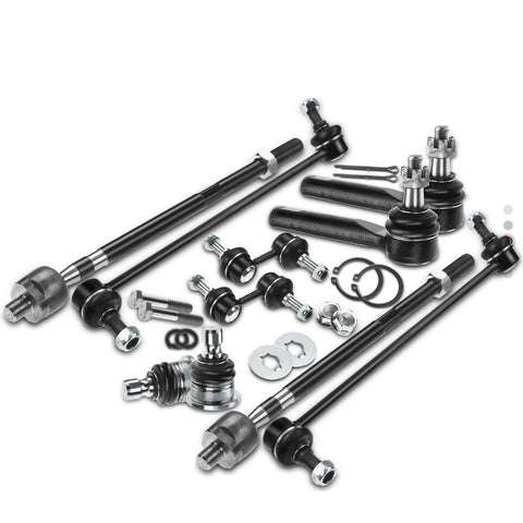 10x Front & Rear Stabilizer Bar Link & Tie Rod End & Ball Joint for Nissan Quest