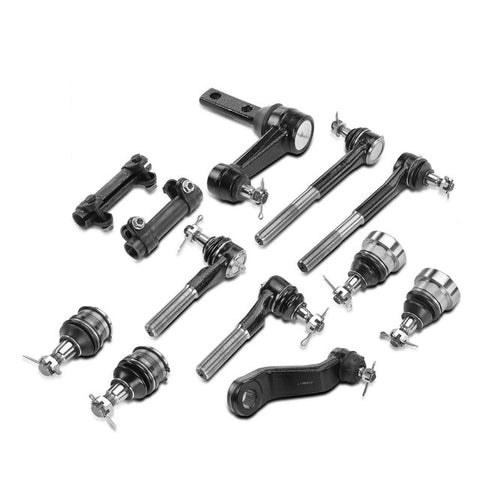 12x Pitman & Idler Arms Ball Joint & Tie Rod End for Dodge Ram 2500 3500 94-96