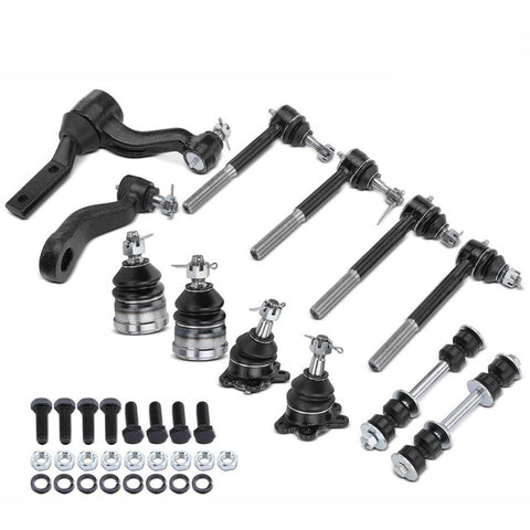 12x Front Sway Bar Link Tie Rod End for Chevrolet GMC C1500 C1500 Suburban C2500