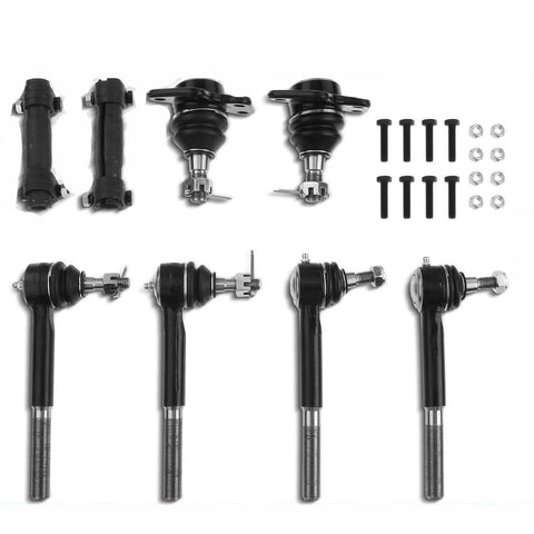 8x Front Tie Rod End & Ball Joint for Chevrolet K2500 K2500 Suburban GMC Yukon