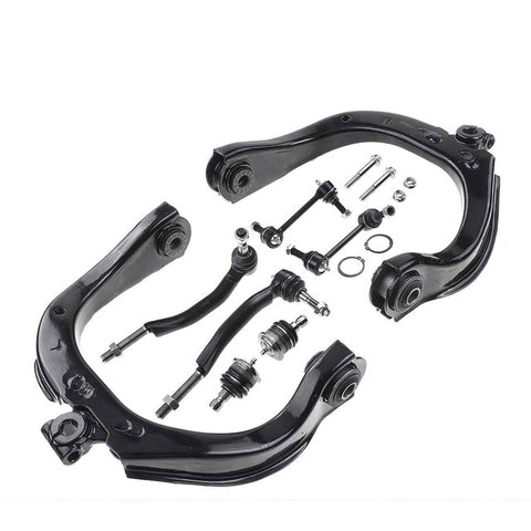 8x Front & Rear Control Arm Ball Joints Bar Link Tie Rod for GMC Envoy Chevrolet