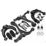 14pcs Front Lower Upper Control Arm Sway Bar Tie Rod for Honda Accord 3.0L 03-07
