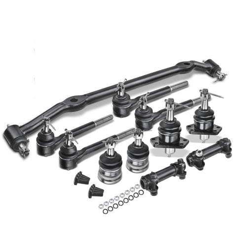 11x Front Tie Rod End w/ Ball Joint Kit for Buick Chevy GMC Oldsmobile Pontiac