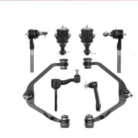 8x Front Control Arm w/ Ball Joint & Tie Rod End for Ford F-150 F-250 Lincoln