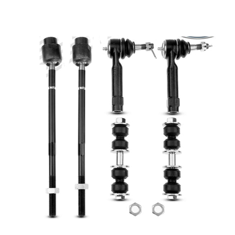 6x Front Sway Bar Link with Tie Rod End for Chevrolet Impala Pontiac Grand Prix