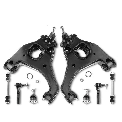 8x Front Control Arm Ball Joint Stabilizer Bar End Link for Chevy Silverado 1500