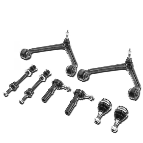 8x Front Control Arm Ball Joint Sway Bar Link Tie Rod End for Dodge Ram 1500 RWD