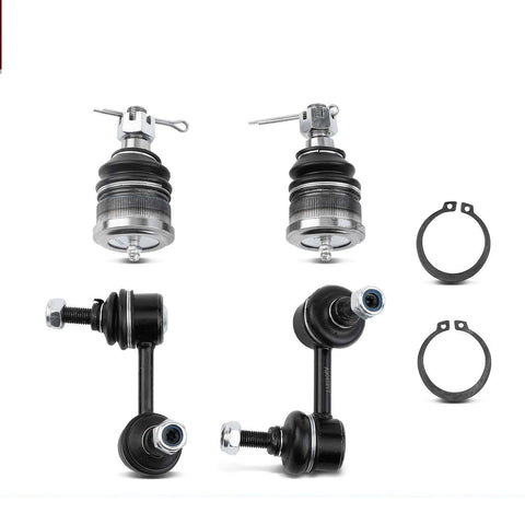 4x Front &Rear Stabilizer Bar End Link Ball Joint for Acura EL Honda Civic 01-05