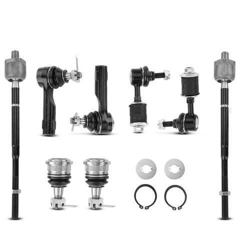 8x Front Sway Bar Links Tie Rod End Ball Joint Kit for Nissan Altima 1996-1997