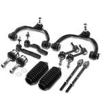 12x Front Control Arm w/ Ball Joint Tie Rod End Link Kit for Ford Crown Victoria