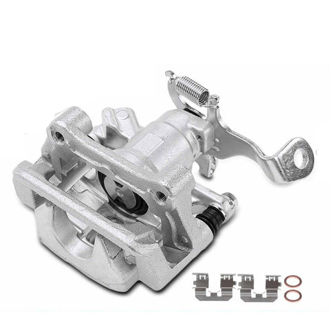 1xRear Left LH Driver Disc Brake Caliper w/Bracket for Mazda 3 3 Sport 2014-2018