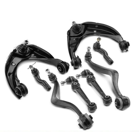 8x Front Control Arm and Tie Rod End for Ford Fusion 07-09 Lincoln MKZ Mercury