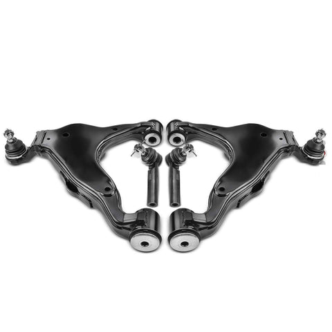 Front Lower Control Arm w/ Ball Joint Outer Tie Rod End for Lexus GX470 Toyota