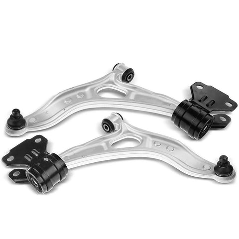 2PC Front Lower Aluminum Control Arm with Ball Joint for Ford Focus 12-18 C-Max