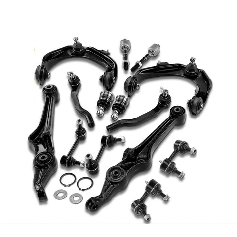 14pcs Front Control Arm w/Ball Joint Sway Bar Tie Rod for Honda Accord 1998-2002
