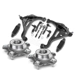 12pcs Wheel Hub & Bearing Control Arm Sway Bar Tie Rod for Chevy Tracker Vitara