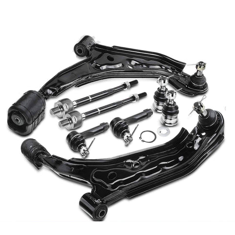 8x Front Lower Control Arm Ball Joint & Tie Rod End for Nissan Sentra 91-94 1.6L