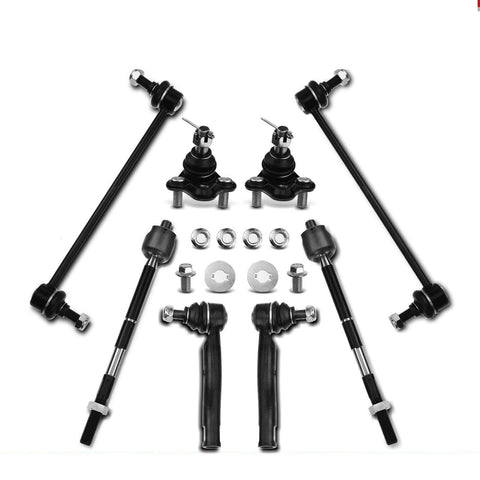 8Pcs Front Sway Bar Link Tie Rod End w/ Ball Joint for Toyota Corolla 2003-2008