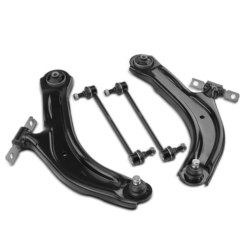 Front Lower Control Arm w/ Stabilizer Bar Link for Nissan Sentra 07-12 2.0L 2.5L