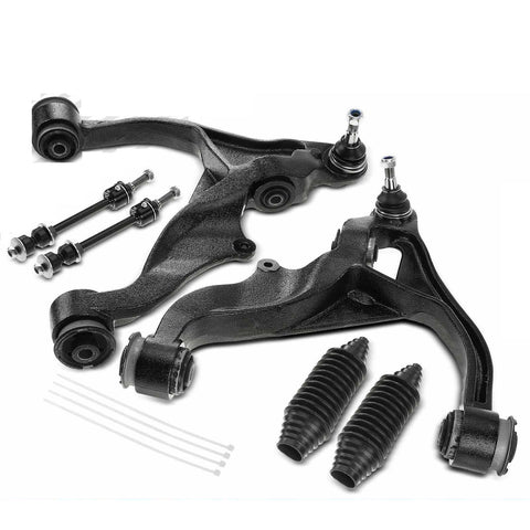6x Front Lower Control Arm & Sway Bar End Link for Dodge Ram 1500 2006-2010 Ram