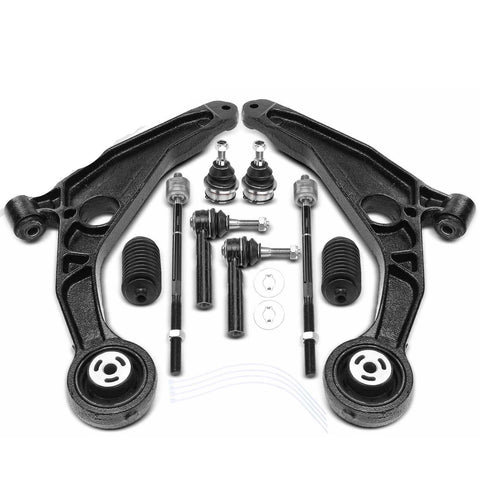 10x Front Lower Control Arm & Ball Joint Tie Rod End for Chrysler Sebring Dodge