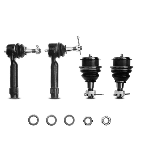 4x Front Tie Rod End w/ Ball Joint for Cadillac Escalade 2002-2006 Chevrolet GMC