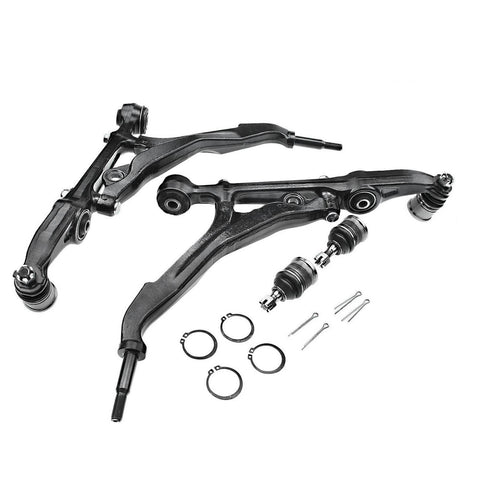 4x Front L&R Lower Control Arm w/ Ball Joint for Acura Integra 1994-2001 L4 1.8L