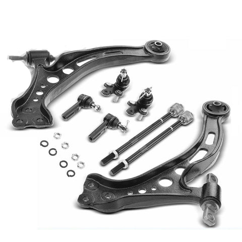 8pcs Front Control Arm & Tie Rod End & Ball Joint for Toyota Camry Avalon Lexus