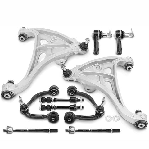 10x Front Control Arm Ball Joint Sway Bar Link Tie Rod End for Ford F-150 05-06