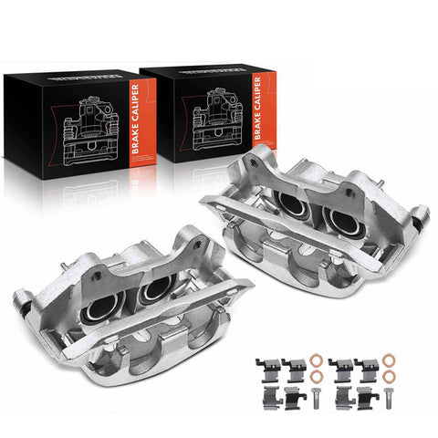 Disc Brake Caliper w/ Bracket for Ford Explorer Taurus Lincoln MKT Front LH & RH