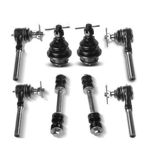 8x Front Sway Bar Link w/ Ball Joint Tie Rod End for Ford F150 Lincoln Navigator