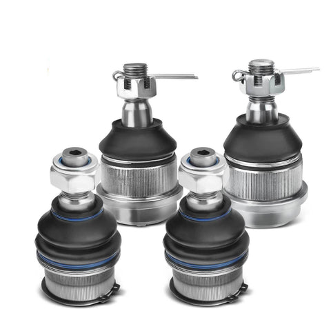 4x Front Lower & Upper Suspension Ball Joints for Dodge Ram 2500 3500 2000-2002