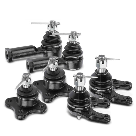 6x Front Tie Rod End & Ball Joint for Mazda B2200 B2600 1987-1993 B2000 86-87