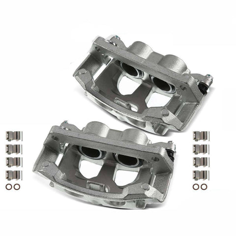 2x Disc Brake Caliper w/ Bracket for Ford F-350 F-450 Super Duty Rear Left&Right