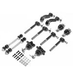 12x Control Arm & Bar End Link & Tie Rod End & Ball Joint for Cadillac GMC Yukon