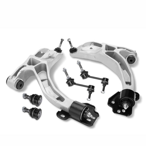 6x Front Lower Control Arm & Ball Joints Sway Bar End for Ford Crown Victoria