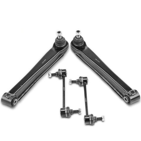 4x Rear Control Arm w/ Ball Joint Sway Bar Link for Hyundai Sonata 1999-2005 Kia