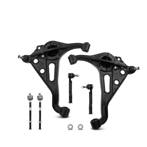 6Pcs Front Lower Control Arm & Ball Joint Stabilizer Bar Link for Mazda 3 07-09