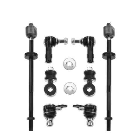 8x Front Stabilizer Bar Link w/Ball Joint Tie Rod End for VW Jetta 88-90 Corrado