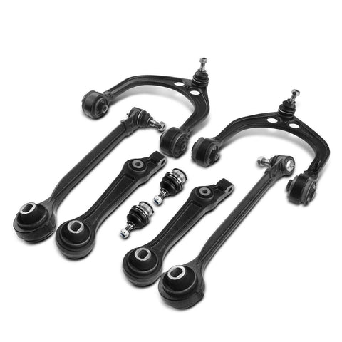 6Pcs Front Control Arm&Ball Joint&Sway Bar Link for Volkswagen Beetle Golf Jetta