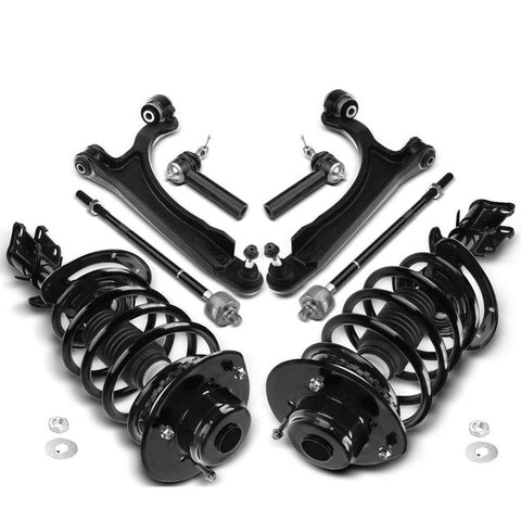 8Pcs Front Strut & Coil Spring Control Arm Kit for Chrysler Pacifica 2004-2008