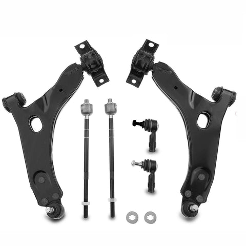 6x Front Side Control Arm And Ball Joint Assembly for Ford Focus 2000 2001-2004