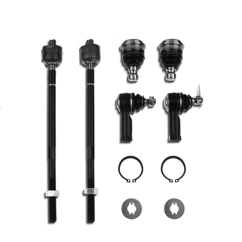 6x Inner & Outer Tie Rod End w/ Ball Joint for Dodge Stratus Chrysler	Sebring