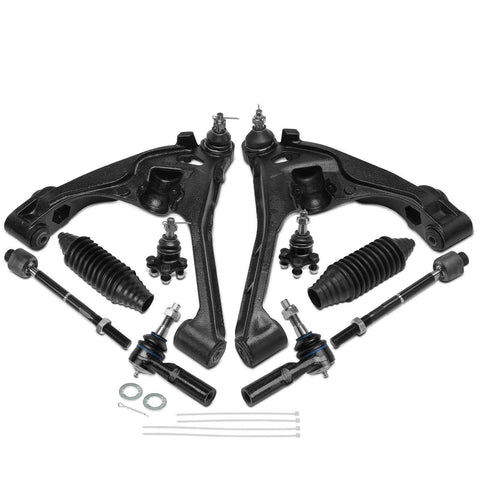 10x Front Control Arm w/ Ball Joint & Tie Rod End for Dodge Durango Dakota 4WD