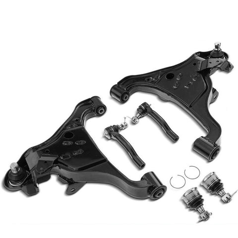 6x Front Control Arm Tie Rod End for Nissan Frontier 2005-2018 Pathfinder Xterra