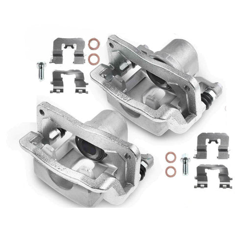 2x Disc Brake Caliper with Phenolic Piston for Hyundai Santa Fe Kia Sorento Rear