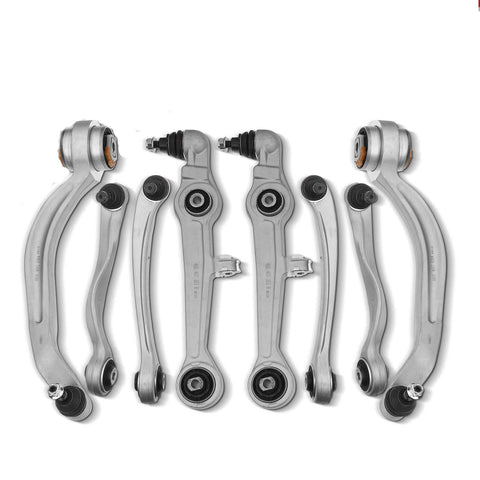 8Pcs Front Side Control Armw/  Ball Joint Assembly for Audi A4 Volkswagen Passat