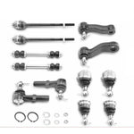 12 Front Sway Bar Link Tie Rod End Ball Joint Kit for Chevy Silverado GMC Sierra