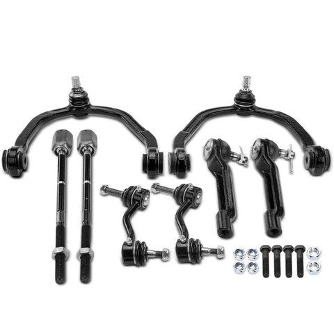 8x Control Arm w/ Ball Joint & Sway Bar Link Tie Rod End for Ford Mercury Cougar